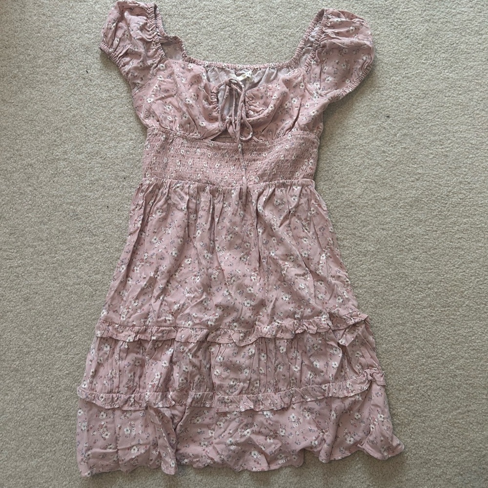 Floral Pink sun dress